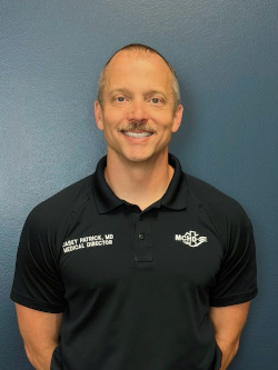 >Casey Patrick, MD, FAEMS