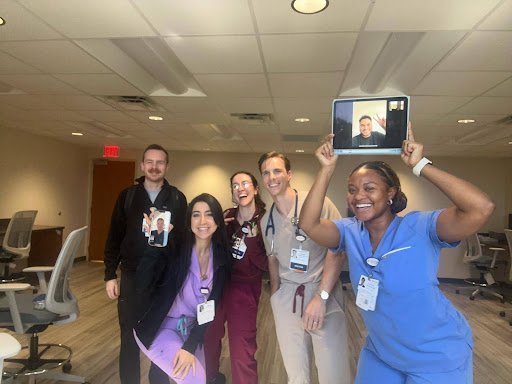 our incoming class of residents learning & having fun with our senior residents during orientation week.