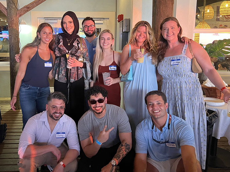 Another group photo of interns