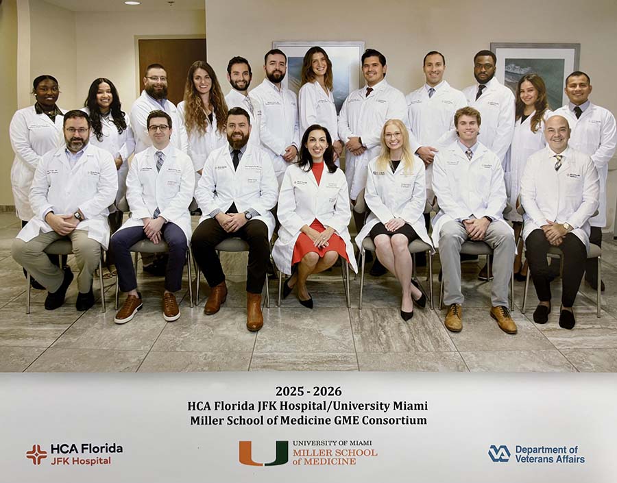 Photo of surgery residents